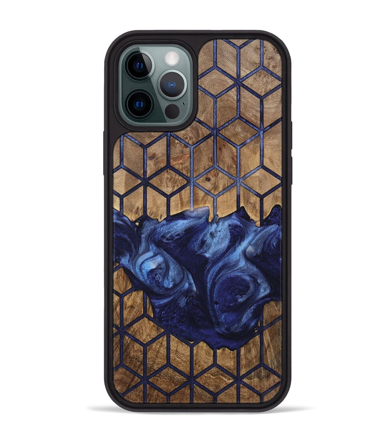 iPhone 12 Pro Max Wood Phone Case - Canyon (Pattern, 742012)