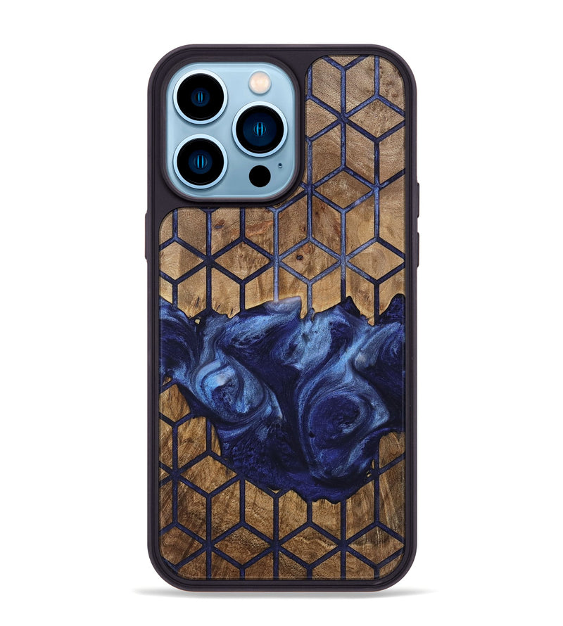 iPhone 14 Pro Max Wood Phone Case - Canyon (Pattern, 742012)