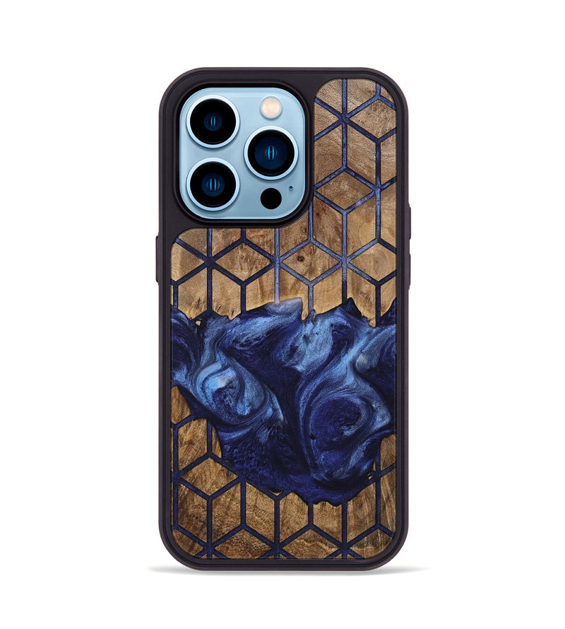 iPhone 14 Pro Wood Phone Case - Canyon (Pattern, 742012)