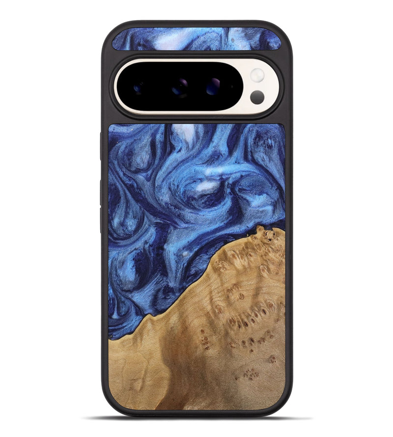 Pixel 9 Pro XL Wood Phone Case - Tammara (Blue, 742013)