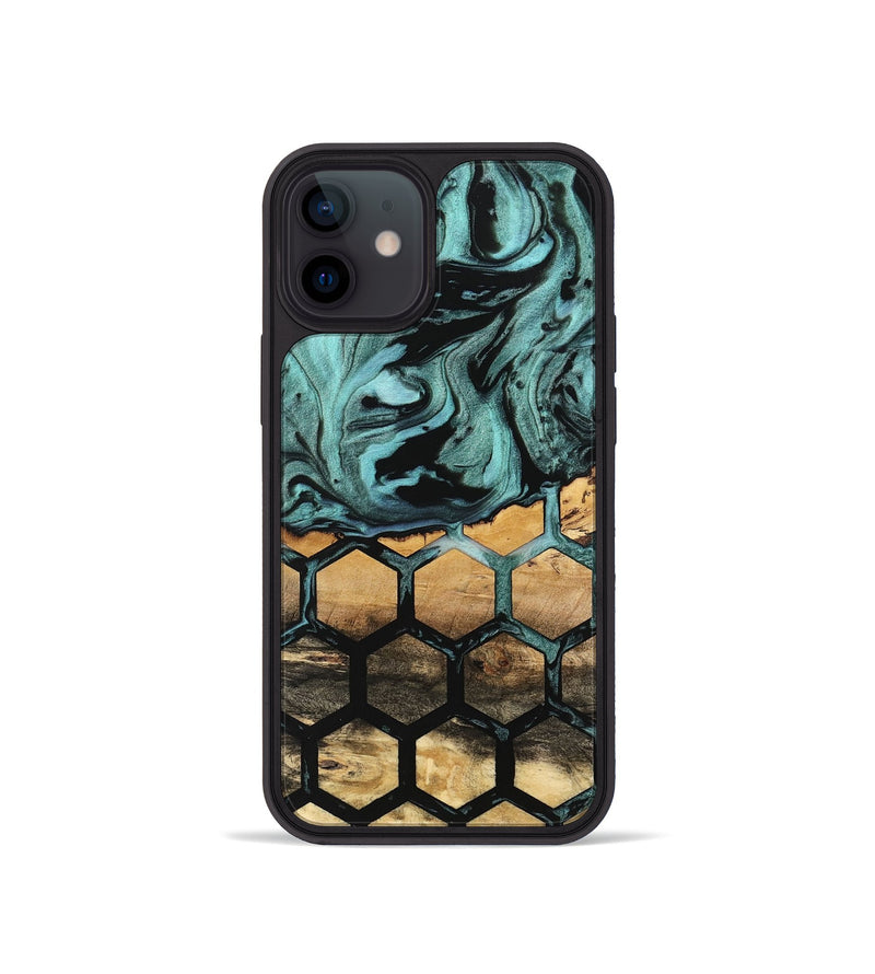 iPhone 12 mini Wood Phone Case - Atticus (Pattern, 742014)