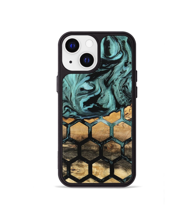 iPhone 13 mini Wood Phone Case - Atticus (Pattern, 742014)