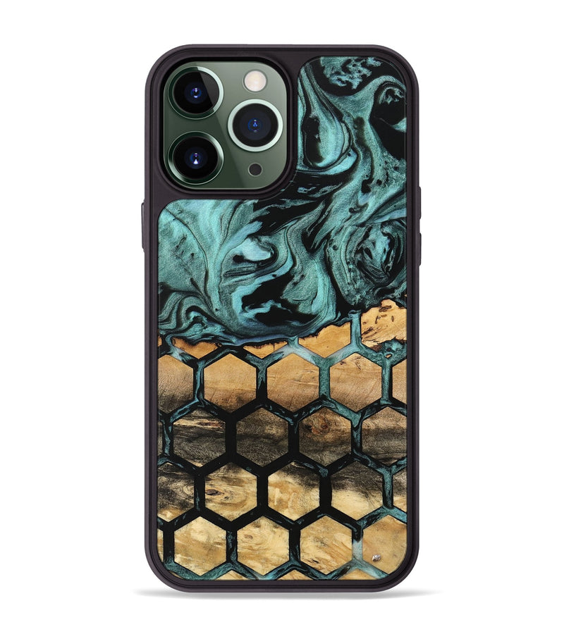 iPhone 13 Pro Max Wood Phone Case - Atticus (Pattern, 742014)