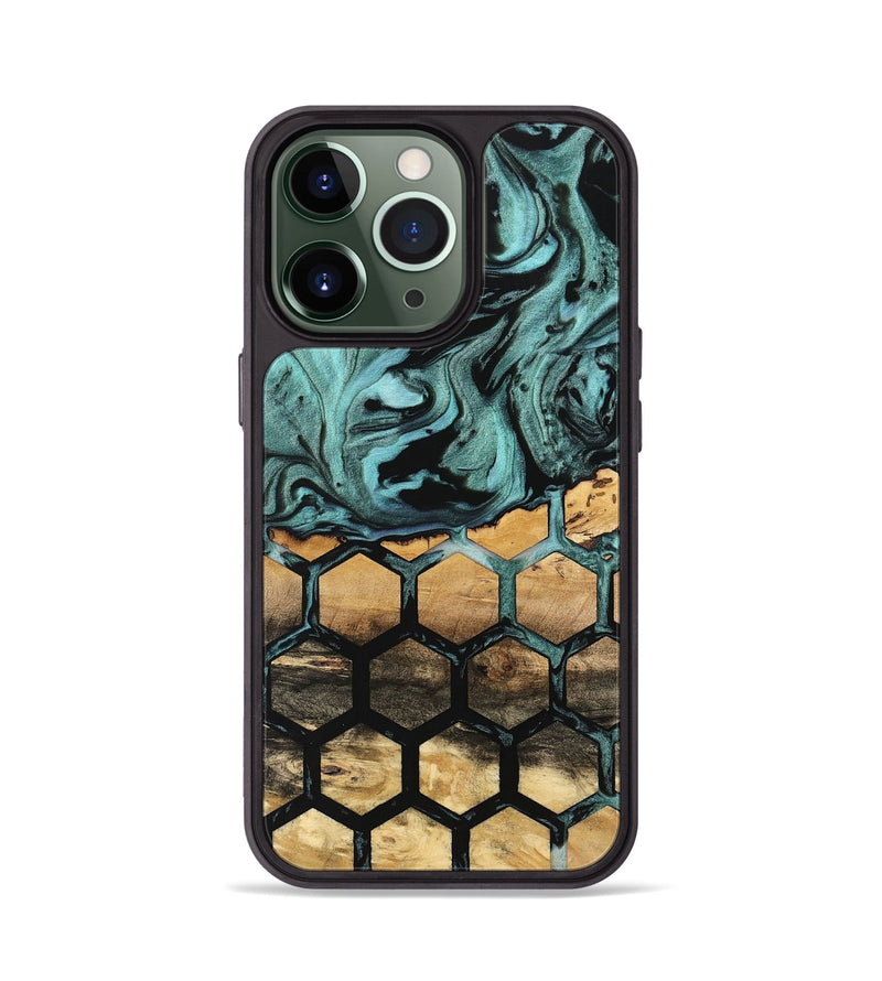 iPhone 13 Pro Wood Phone Case - Atticus (Pattern, 742014)