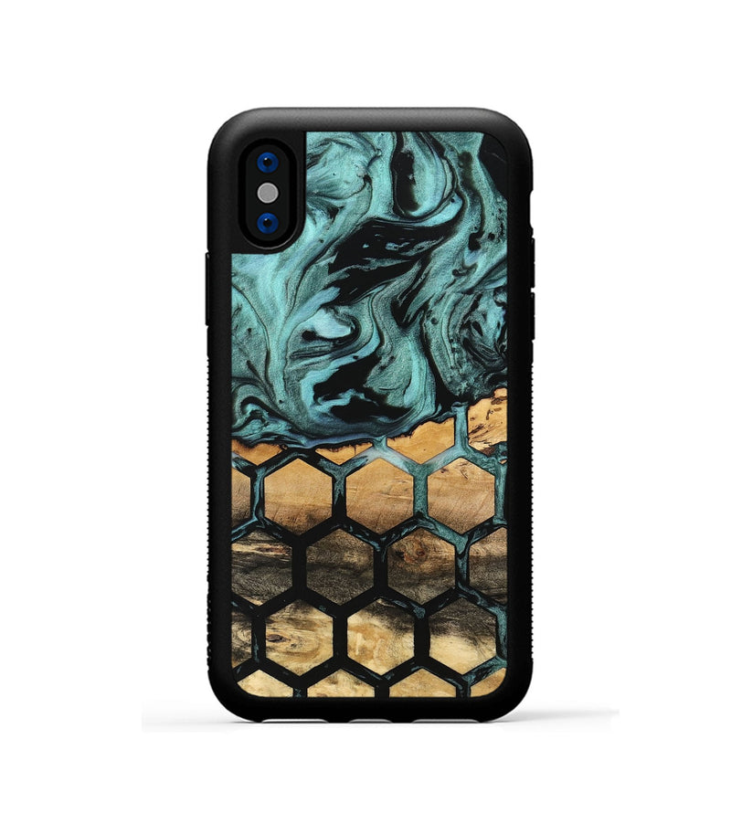 iPhone Xs Wood Phone Case - Atticus (Pattern, 742014)