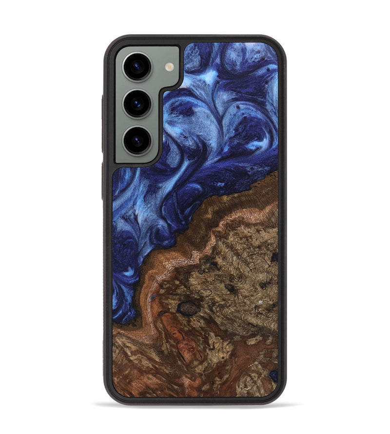 Galaxy S23 Plus Wood Phone Case - Luan (Blue, 742017)