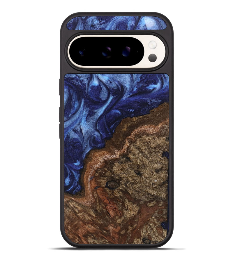 Pixel 9 Pro XL Wood Phone Case - Luan (Blue, 742017)