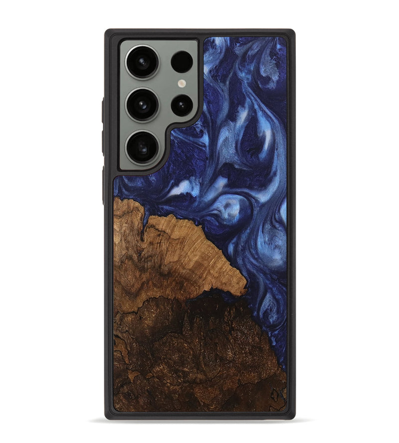 Galaxy S23 Ultra Wood Phone Case - Djuna (Blue, 742019)