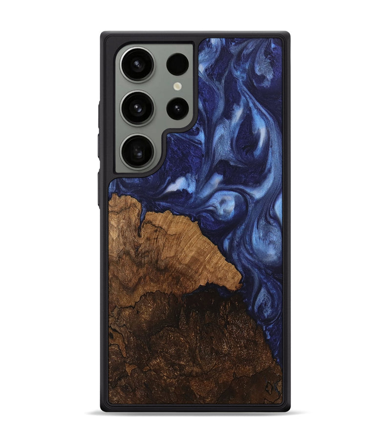 Galaxy S24 Ultra Wood Phone Case - Djuna (Blue, 742019)