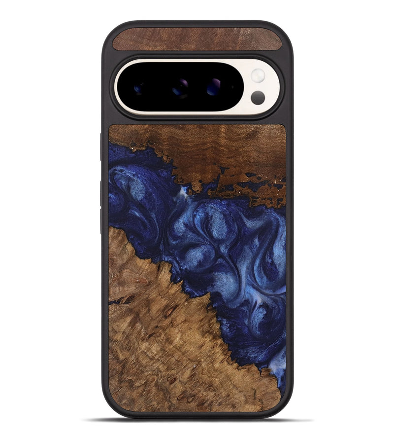 Pixel 9 Pro XL Wood Phone Case - Wright (Blue, 742020)