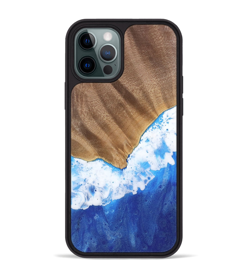 iPhone 12 Pro Max Wood Phone Case - Dania (Coastal, 742022)