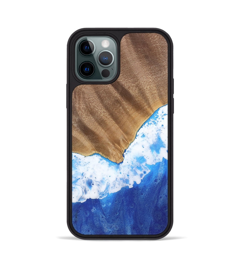 iPhone 12 Pro Wood Phone Case - Dania (Coastal, 742022)