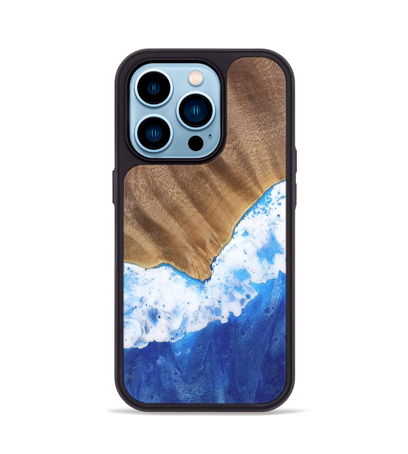 iPhone 14 Pro Wood Phone Case - Dania (Coastal, 742022)