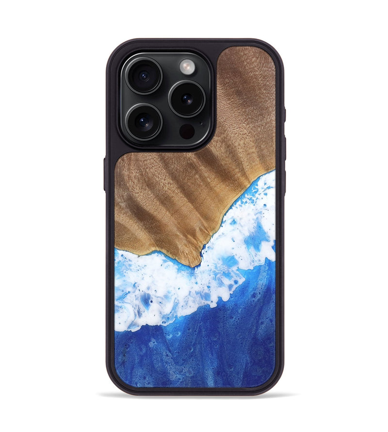 iPhone 15 Pro Wood Phone Case - Dania (Coastal, 742022)