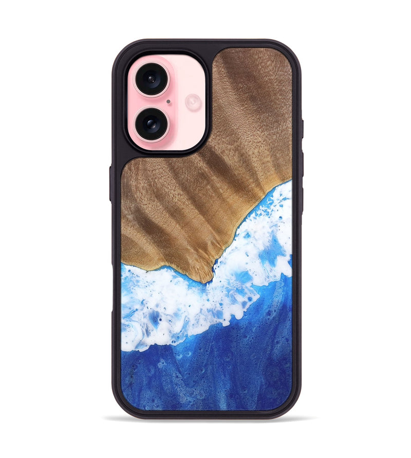 iPhone 16 Wood Phone Case - Dania (Coastal, 742022)