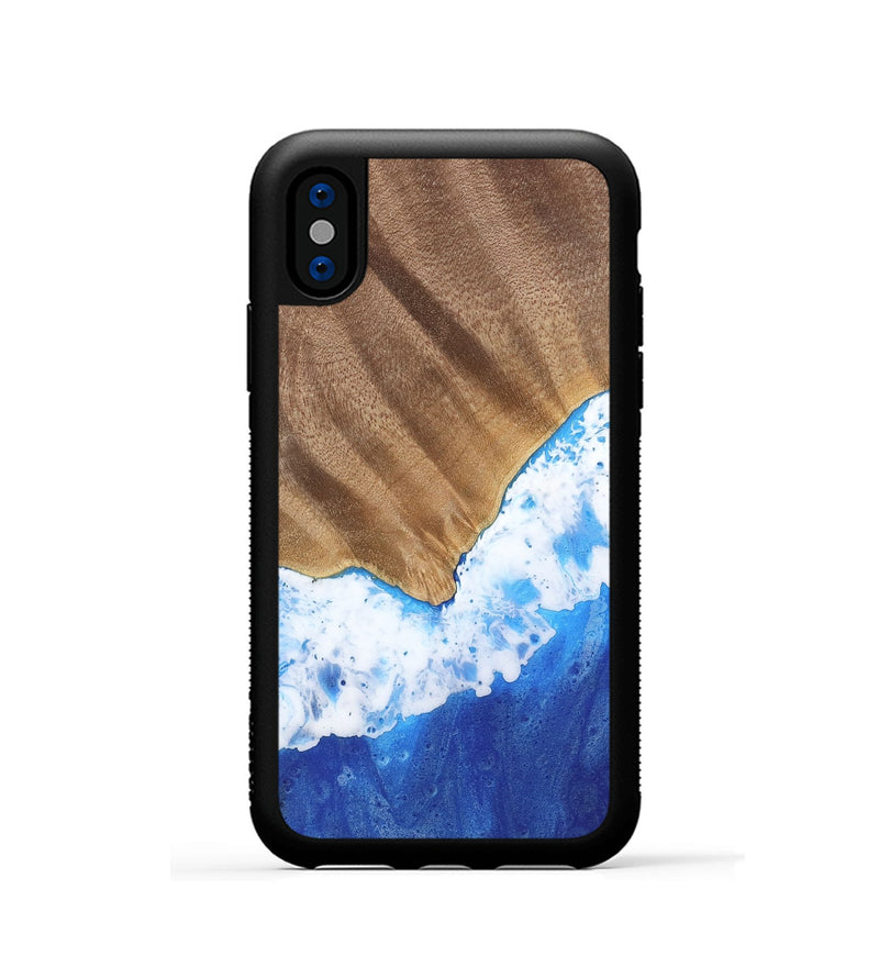 iPhone Xs Wood Phone Case - Dania (Coastal, 742022)