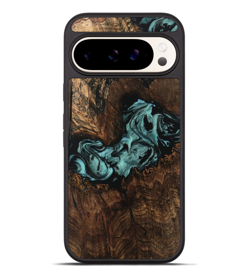 Pixel 9 Pro XL Wood Phone Case - Johanne (Green, 742024)