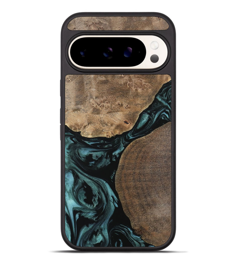 Pixel 9 Pro XL Wood Phone Case - Destini (Green, 742026)