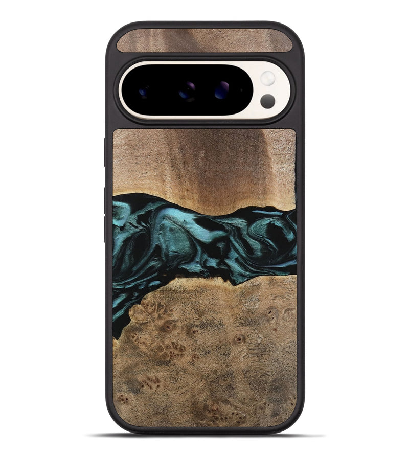 Pixel 9 Pro XL Wood Phone Case - Fiona (Green, 742028)