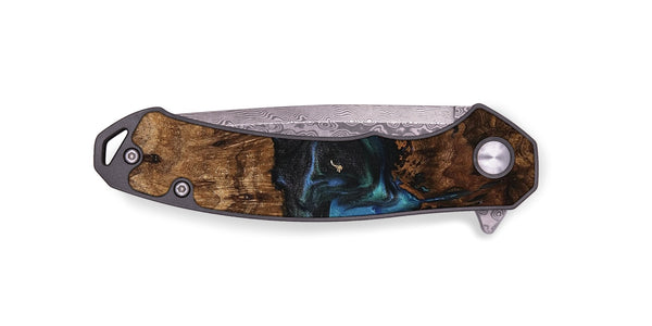 EDC Wood Pocket Knife - Cass (Blue, 742030)