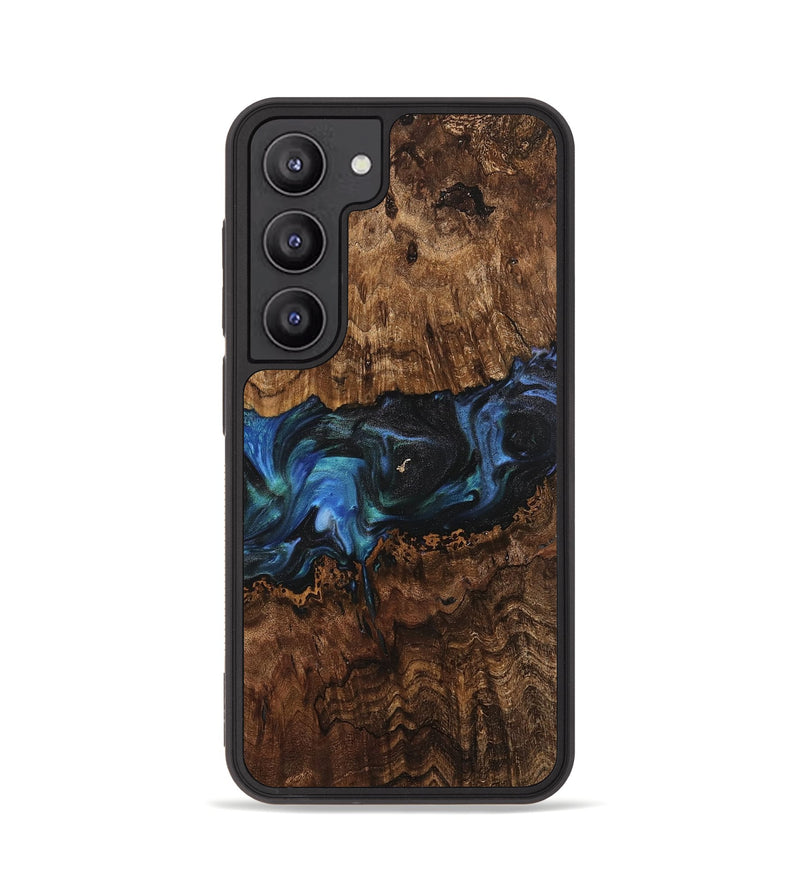 Galaxy S23 Wood Phone Case - Cass (Blue, 742030)