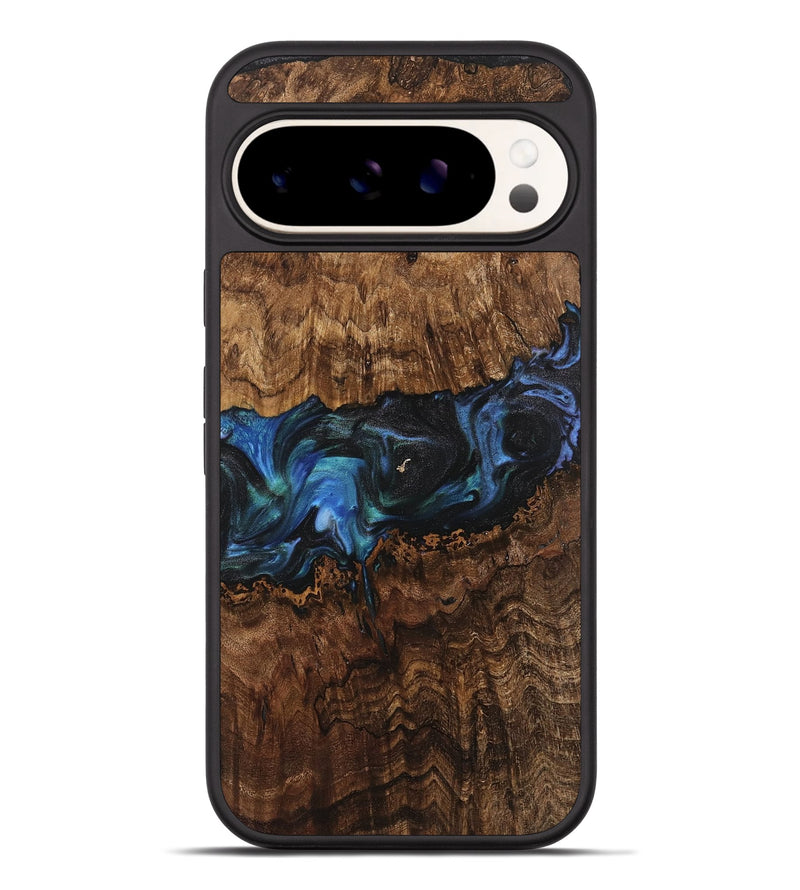 Pixel 9 Pro XL Wood Phone Case - Cass (Blue, 742030)