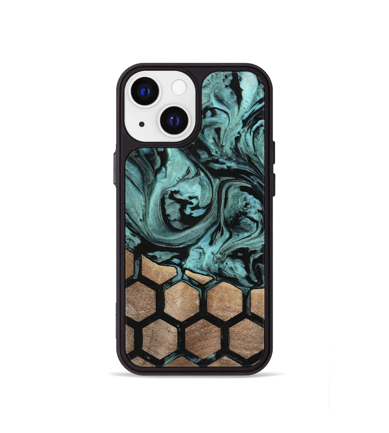 iPhone 13 mini Wood Phone Case - Osiris (Pattern, 742031)