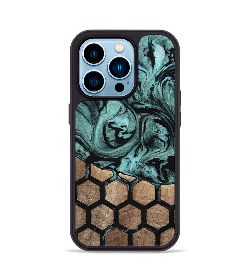 iPhone 14 Pro Wood Phone Case - Osiris (Pattern, 742031)