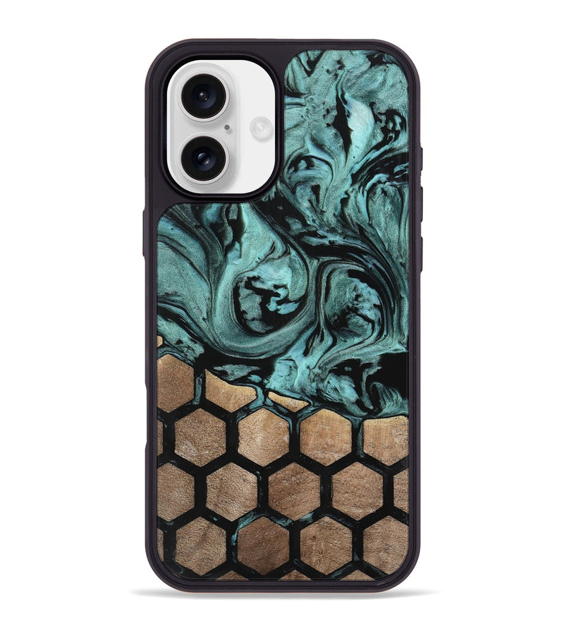 iPhone 16 Plus Wood Phone Case - Osiris (Pattern, 742031)