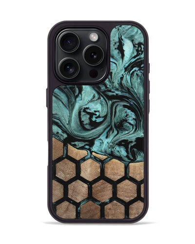 iPhone 16 Pro Wood Phone Case - Osiris (Pattern, 742031)