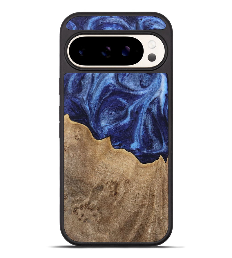 Pixel 9 Pro XL Wood Phone Case - Vitoria (Blue, 742033)