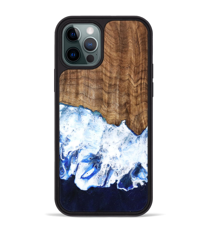 iPhone 12 Pro Max Wood Phone Case - Quan (Coastal, 742035)