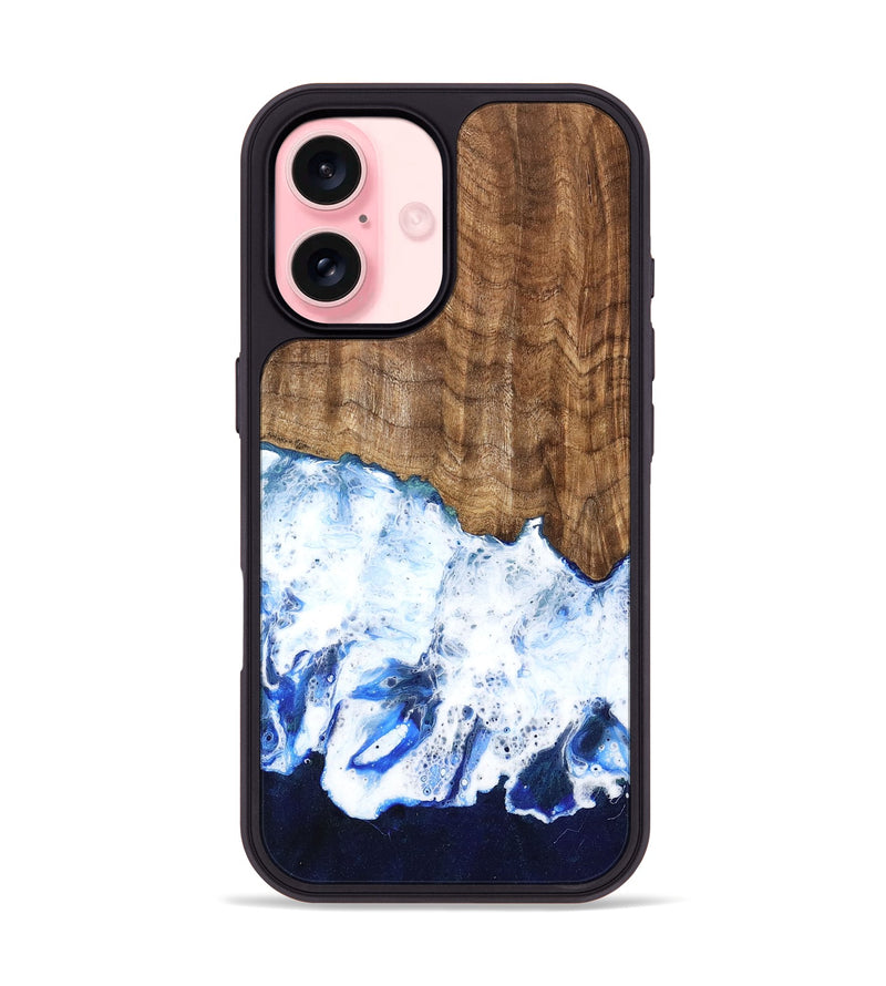 iPhone 16 Wood Phone Case - Quan (Coastal, 742035)