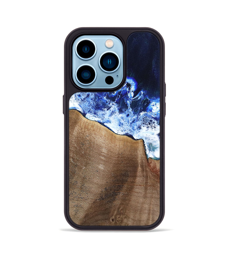 iPhone 14 Pro Wood Phone Case - Mattye (Coastal, 742041)