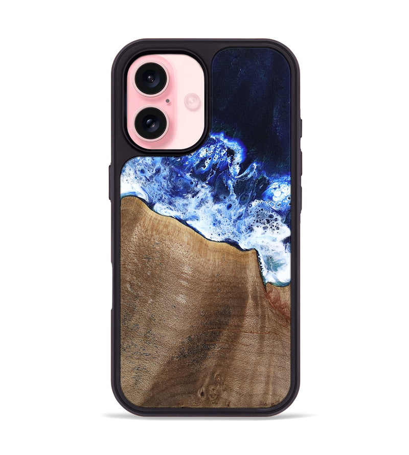 iPhone 16 Wood Phone Case - Mattye (Coastal, 742041)