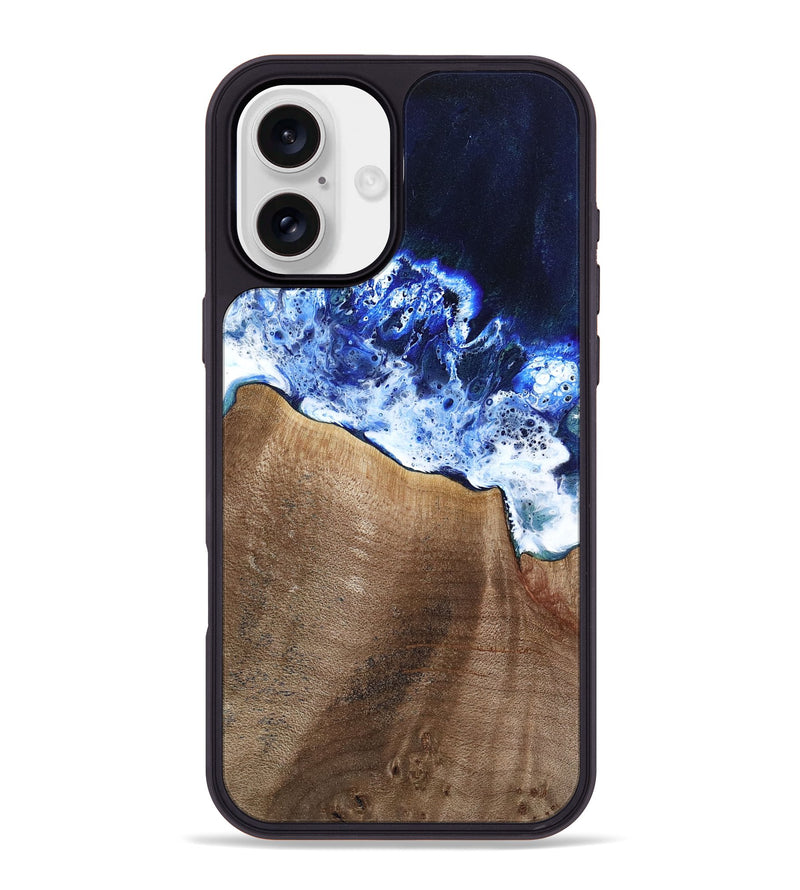 iPhone 16 Plus Wood Phone Case - Mattye (Coastal, 742041)