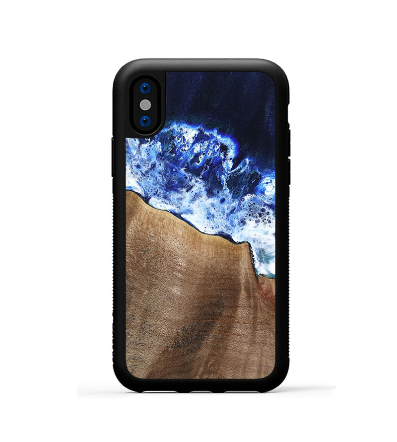 iPhone Xs Wood Phone Case - Mattye (Coastal, 742041)