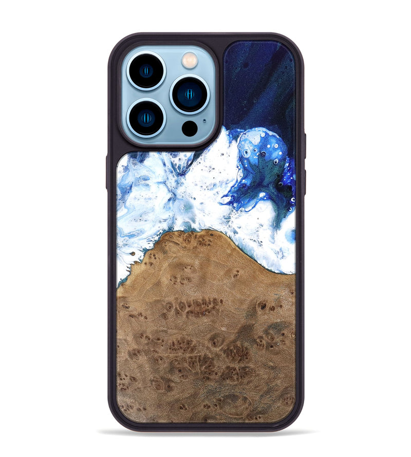 iPhone 14 Pro Max Wood Phone Case - Breanne (Coastal, 742044)