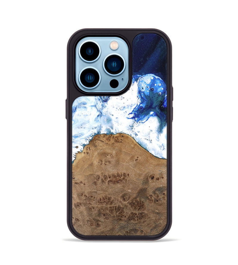 iPhone 14 Pro Wood Phone Case - Breanne (Coastal, 742044)