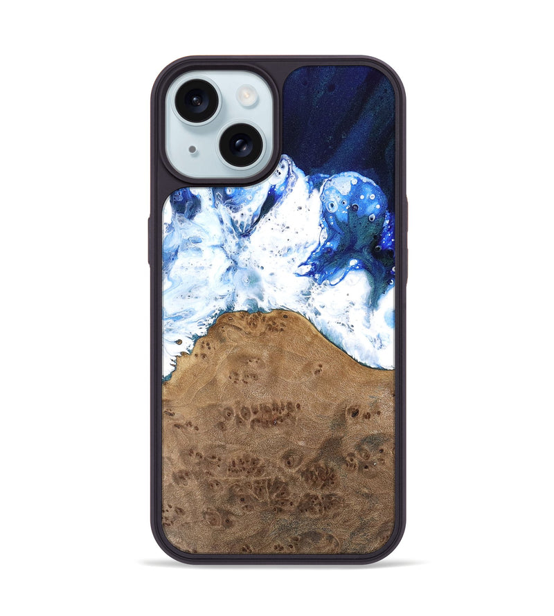 iPhone 15 Wood Phone Case - Breanne (Coastal, 742044)