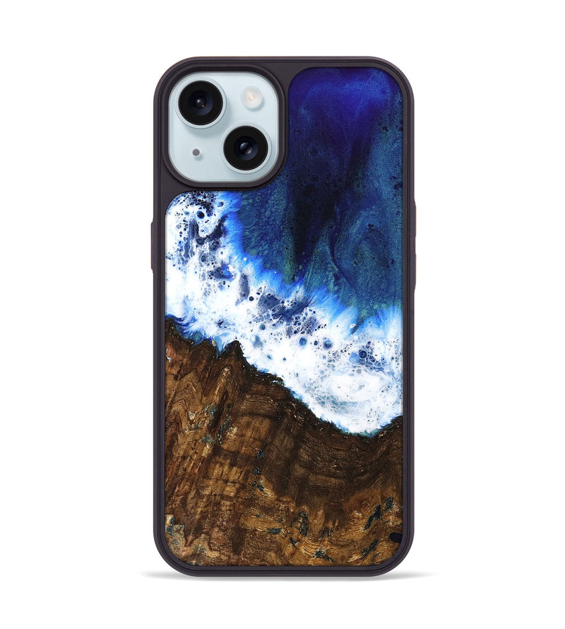 iPhone 15 Wood Phone Case - Oscar (Coastal, 742045)