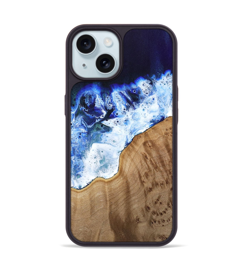 iPhone 15 Wood Phone Case - Cleave (Coastal, 742046)