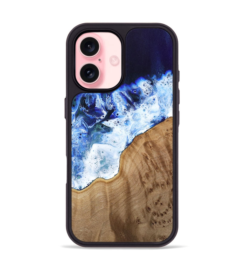 iPhone 16 Wood Phone Case - Cleave (Coastal, 742046)