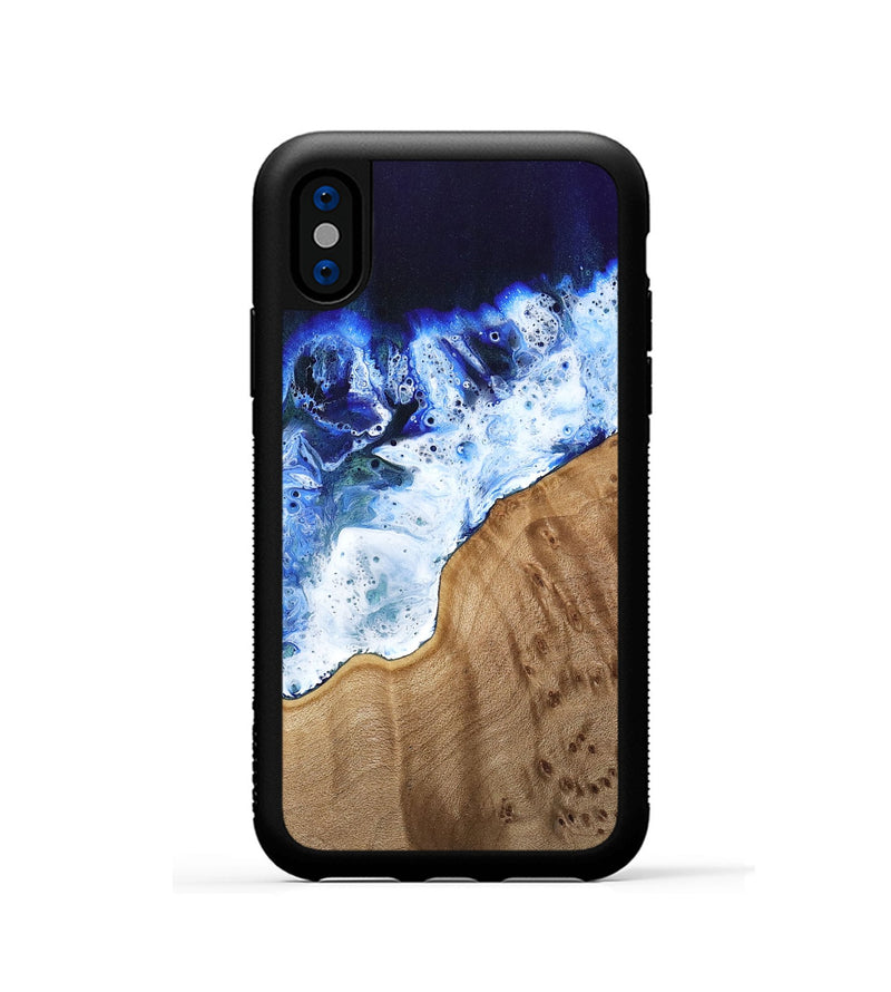 iPhone Xs Wood Phone Case - Cleave (Coastal, 742046)