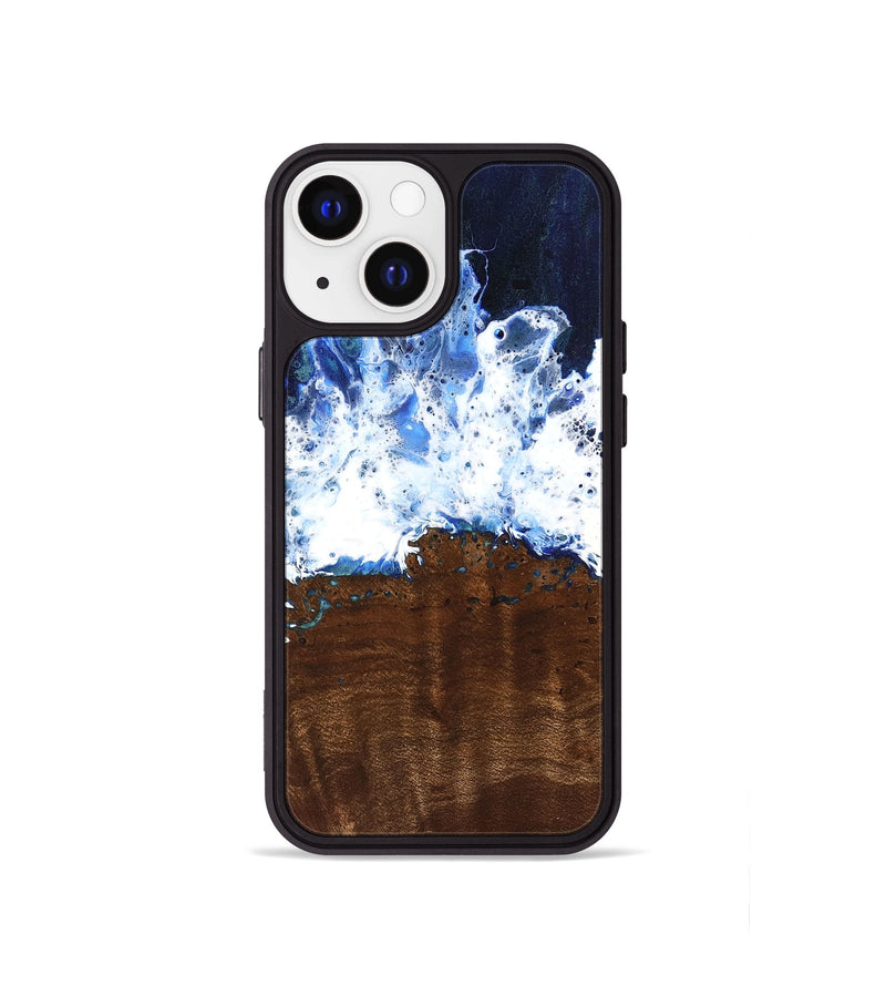 iPhone 13 mini Wood Phone Case - Mirtie (Coastal, 742047)