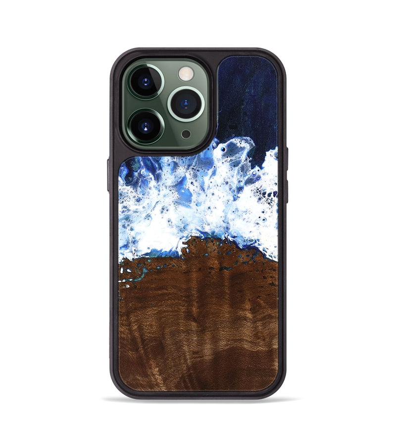 iPhone 13 Pro Wood Phone Case - Mirtie (Coastal, 742047)