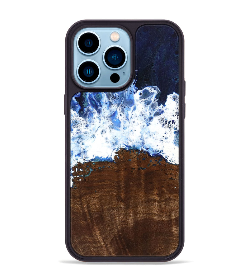 iPhone 14 Pro Max Wood Phone Case - Mirtie (Coastal, 742047)