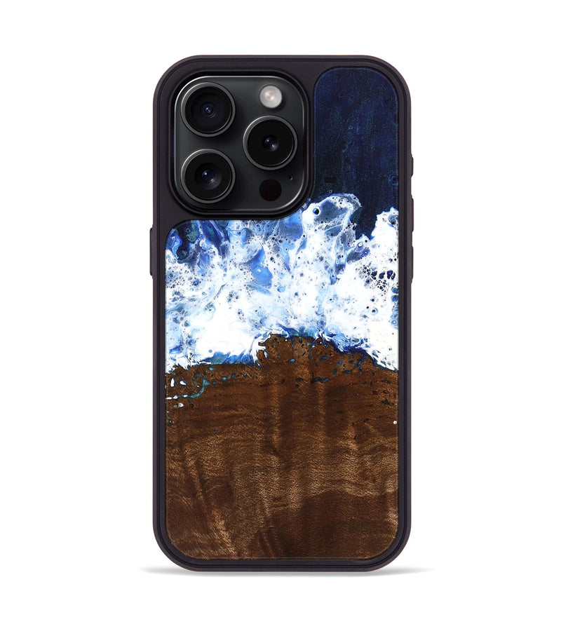 iPhone 15 Pro Wood Phone Case - Mirtie (Coastal, 742047)