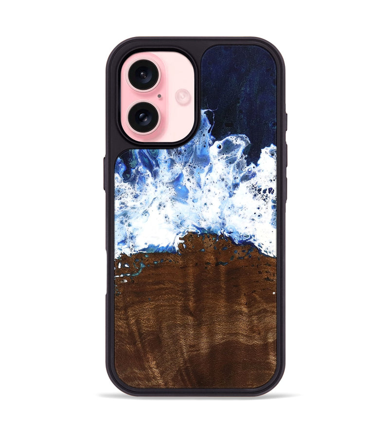 iPhone 16 Wood Phone Case - Mirtie (Coastal, 742047)