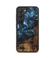 Galaxy S23 Wood Phone Case - Saleh (Blue, 742049)